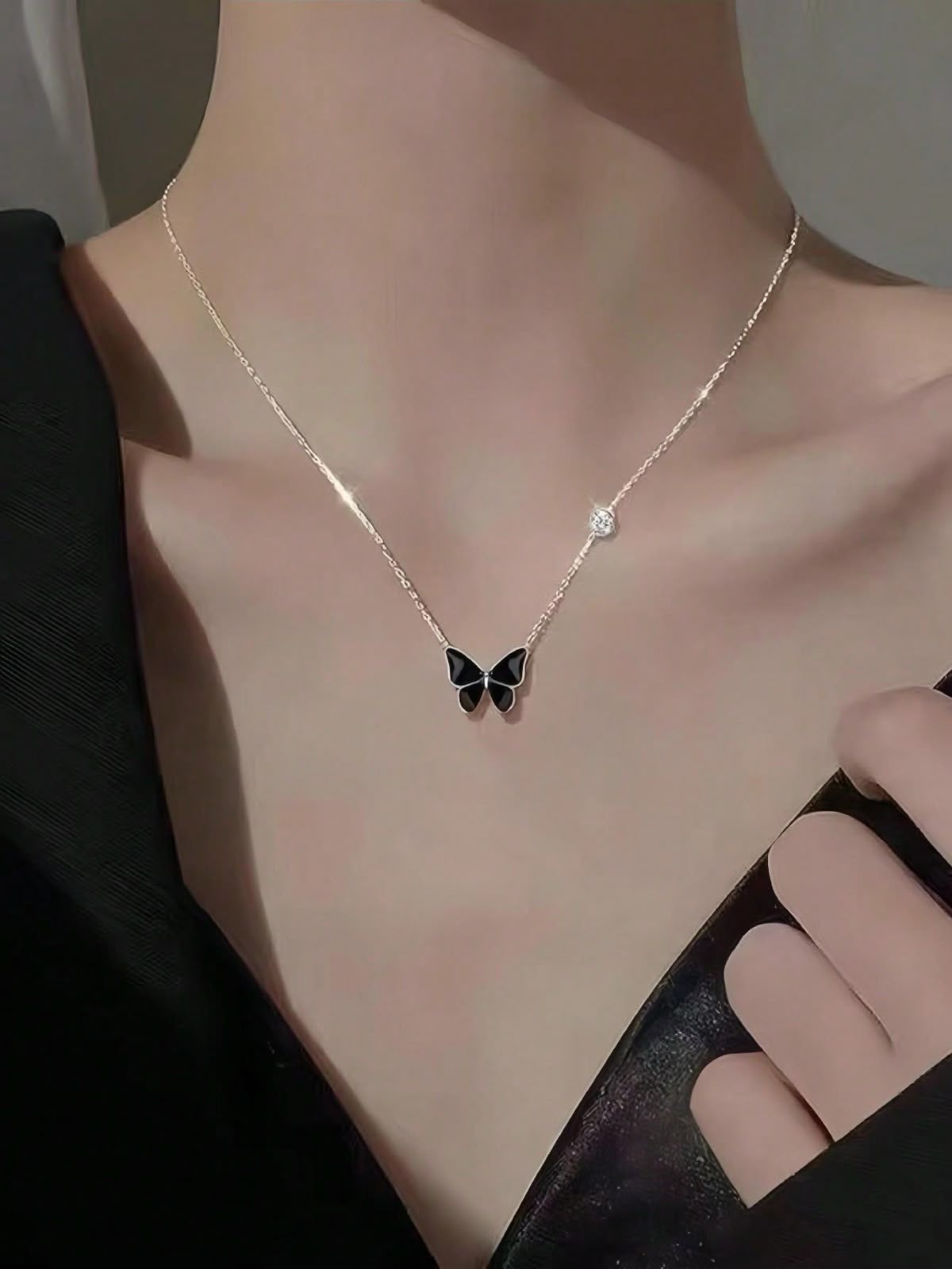 minimalistic butterfly chain minimalistic butterfly chain